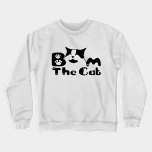 Boom The Cat - A sleepy Cat 02 Crewneck Sweatshirt